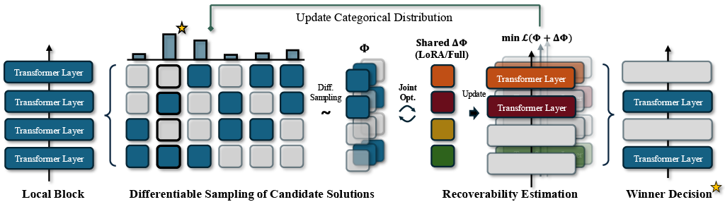 TinyFusion framework overview